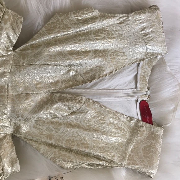 Akira Chicago red label small gold foil dress - Picture 2 of 3